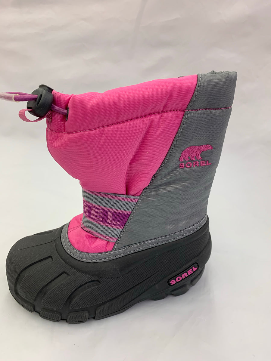 Pink on sale sorel boots