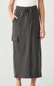 L DEX Cargo Maxi Skirt