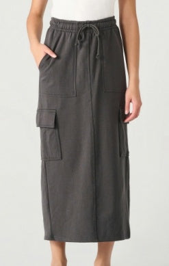 L DEX Cargo Maxi Skirt