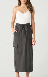 L DEX Cargo Maxi Skirt