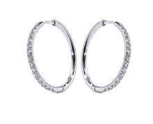 Load image into Gallery viewer, eLiasz and eLLa Ethereal CZ Hoop
