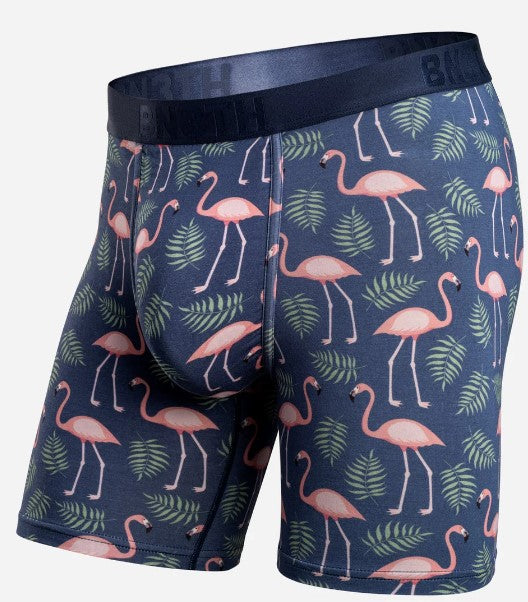 BN3TH Boxer Brief Flamingos-Navy