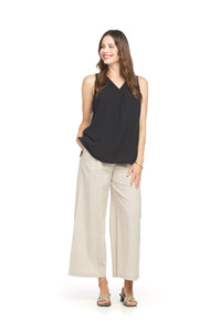 Papillon Striped Linen Pants