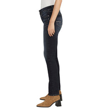 Charger l&#39;image dans la galerie, L Silver Suki Straight Jeans
