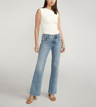 Load image into Gallery viewer, Silver Suki Trouser Jean
