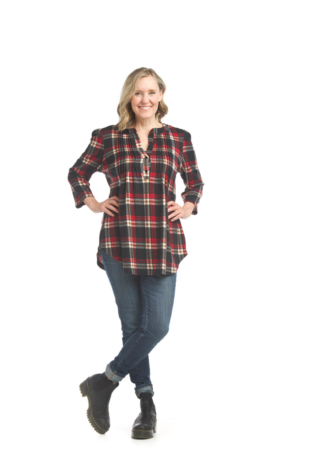 Papillon Plaid Shirt