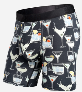 BN3TH Boxer Brief Print Cocktails Black