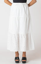 Load image into Gallery viewer, Room 34 Eyelet Maxi Skirt
