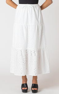 Room 34 Eyelet Maxi Skirt