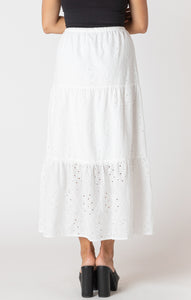 Room 34 Eyelet Maxi Skirt