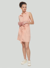Load image into Gallery viewer, L Dex Sleeveless Shirtdress
