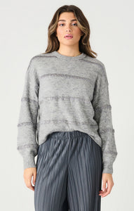 Dex Sequin Stripe Sweater