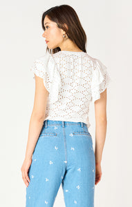 Dex Eyelet Top