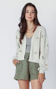 Dex Embroidered Cardigan