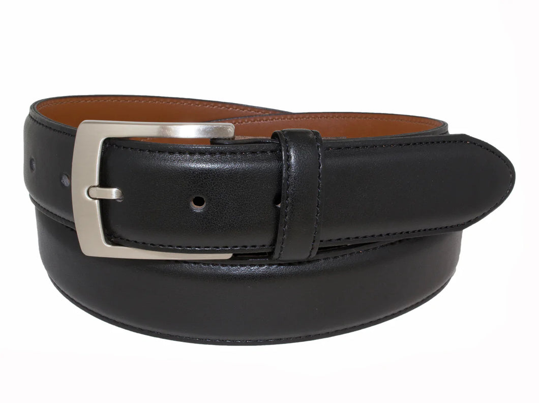 Custom Leather Basic Stitched Belt
