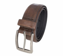 Charger l&#39;image dans la galerie, Custom Leather Dbl Stitched Belt

