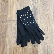 Load image into Gallery viewer, Ladies Gloves With Bling
