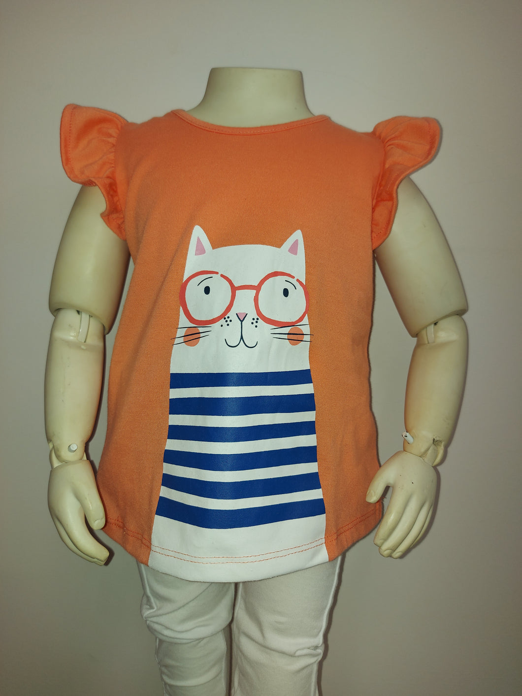 MID Sleeveless Top With Cat
