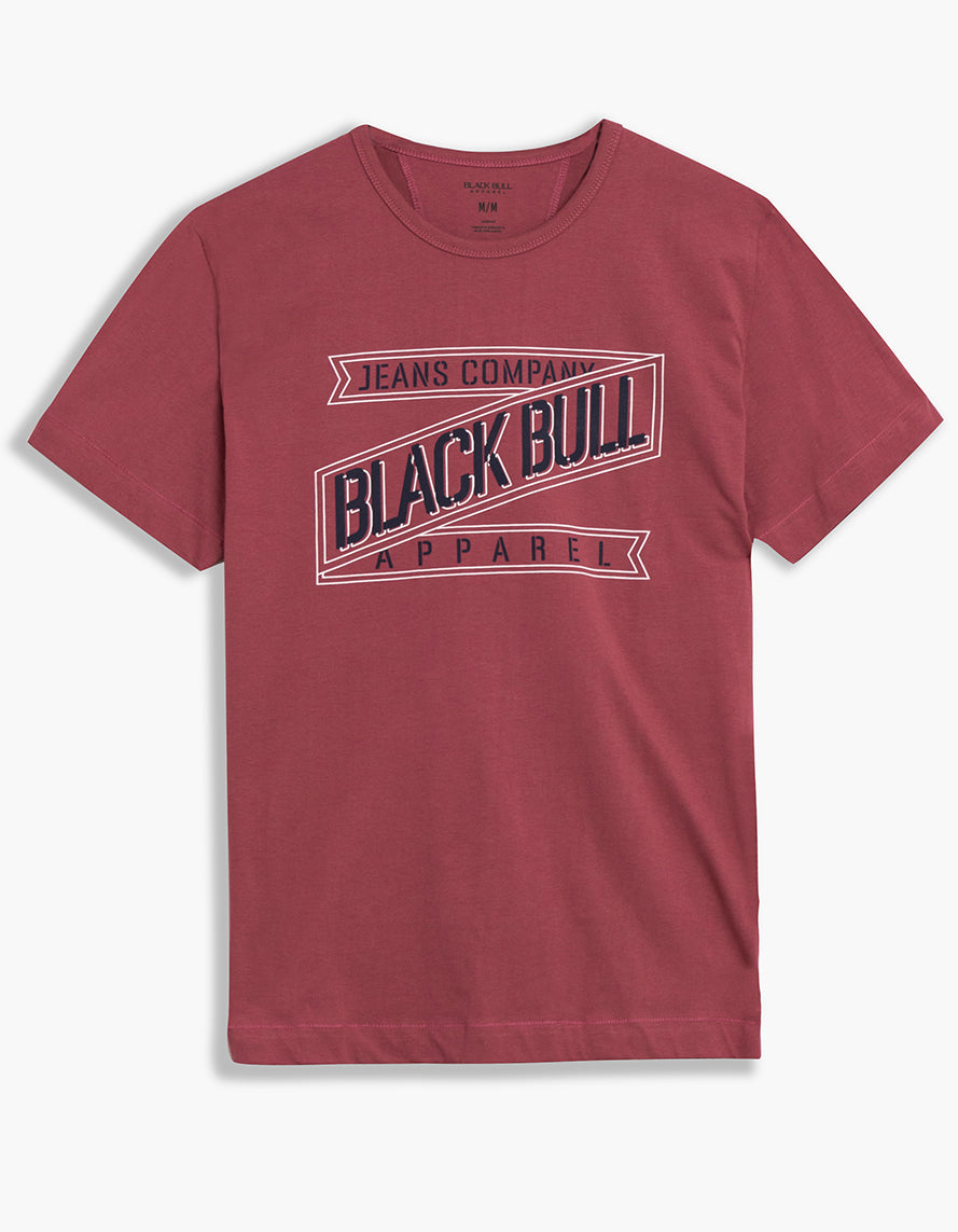 M Black Bull Logo Tee