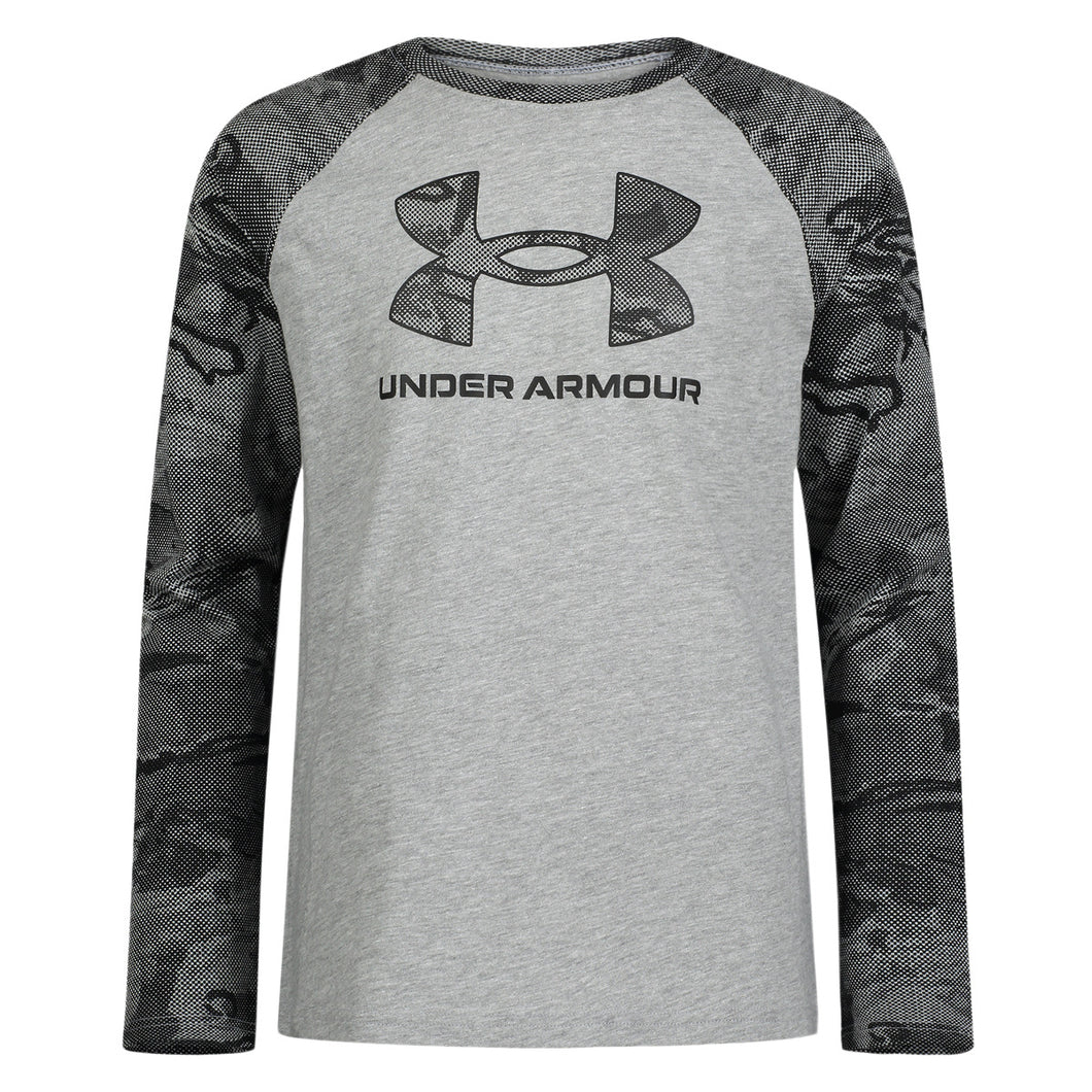 Under Armour Grey Symbol Long Sleeve Shirt