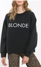 Load image into Gallery viewer, Brunette the Label Black Sweatshirt
