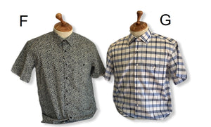 Platinum/Berkam Button-up Shirt