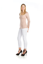 Load image into Gallery viewer, Papillon Long Sleeved Basic Stretch Top
