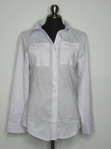 Papillon Collared Button Blouse