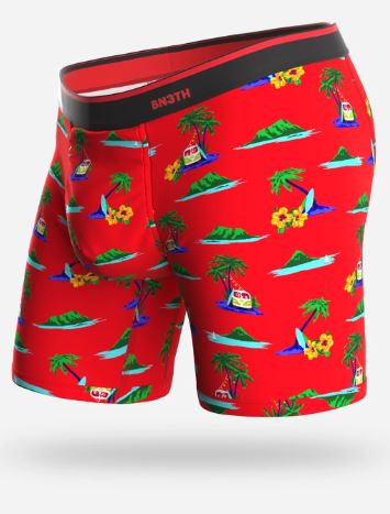 BN3TH Boxer Brief Aloha Red