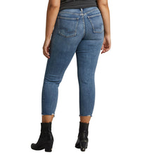 Load image into Gallery viewer, Silver Calley Skinny Crop Jeans
