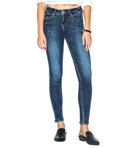 Silver Avery Super Skinny Jeans