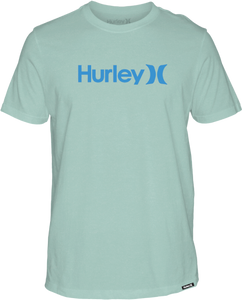 Hurley Everyday Washed One and Only Solid SS Tee Teal Tinted