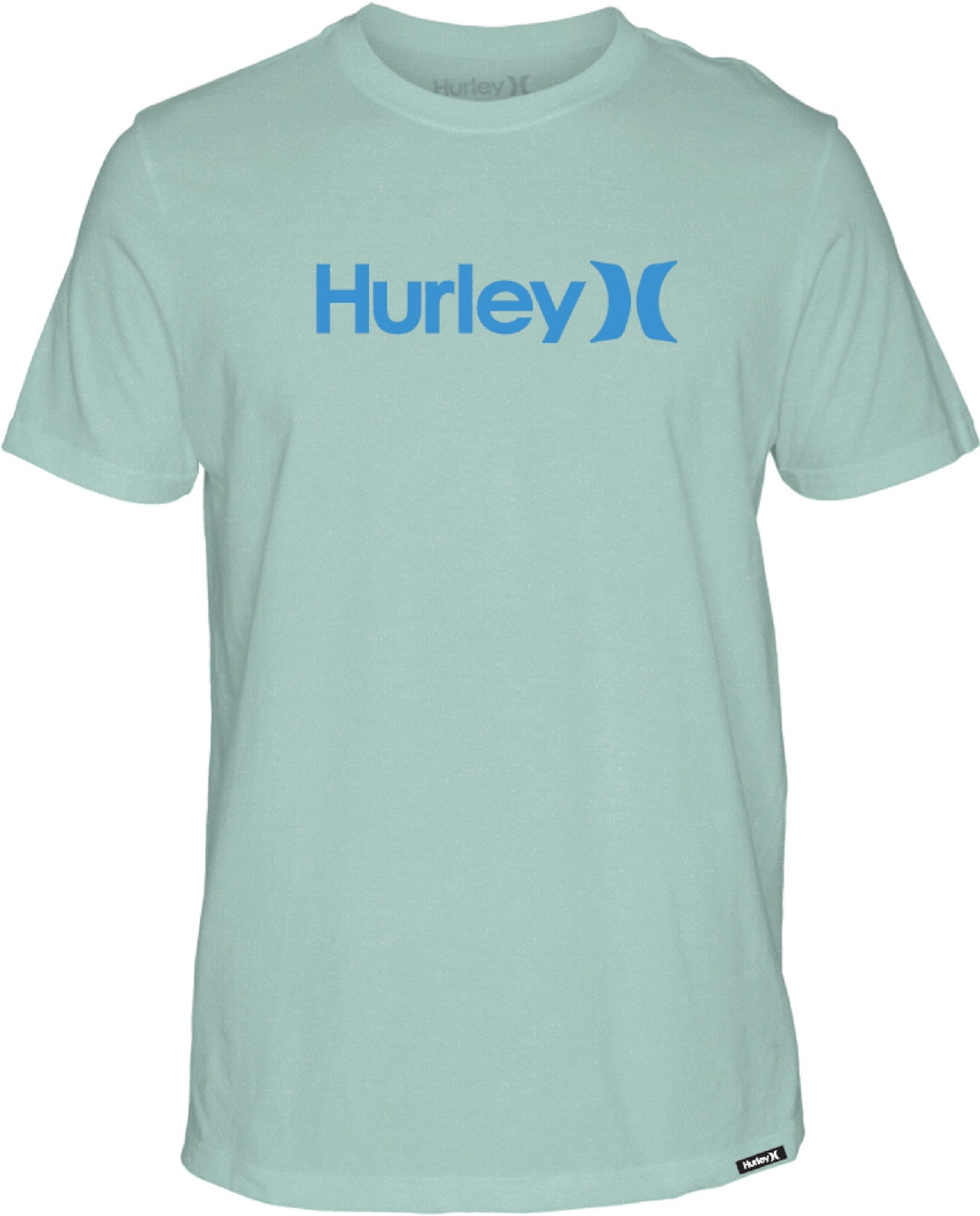 Hurley Everyday Washed One and Only Solid SS Tee Teal Tinted