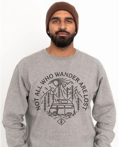 Northbound Supply Co Not All Who Wander Sweatshirt