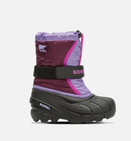 sorel purple snow boots