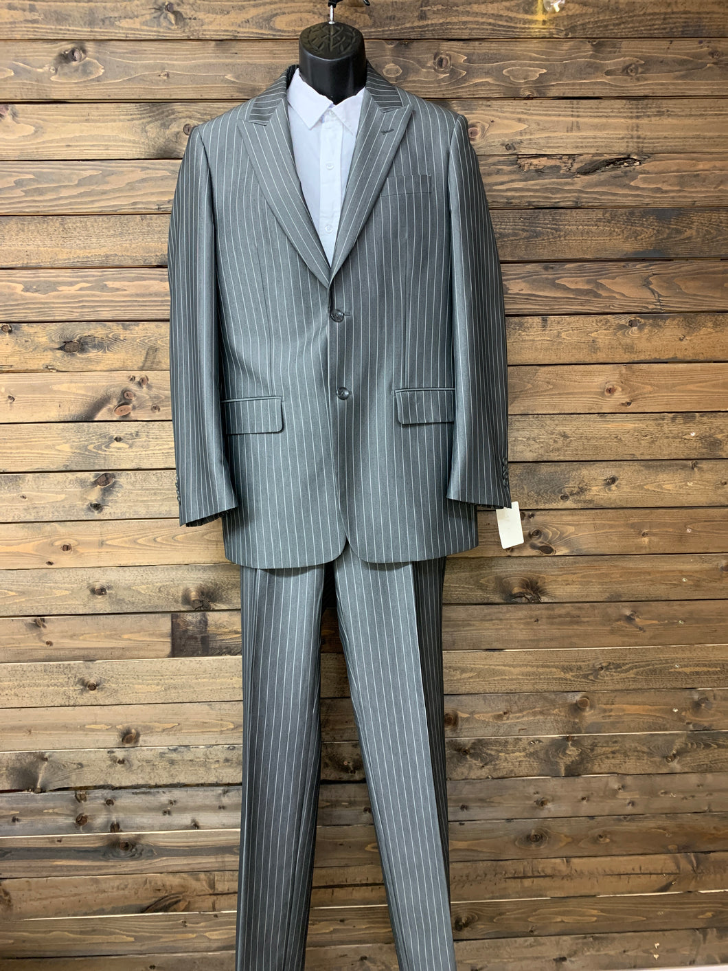 Massimo 2 Piece Suit With Pin Stripe