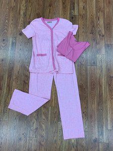 Claudia 3-Piece Pyjama Set