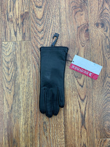 Isotoner Leather Glove Plain