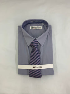 Robert Allan Dress Shirt & Tie 7-20