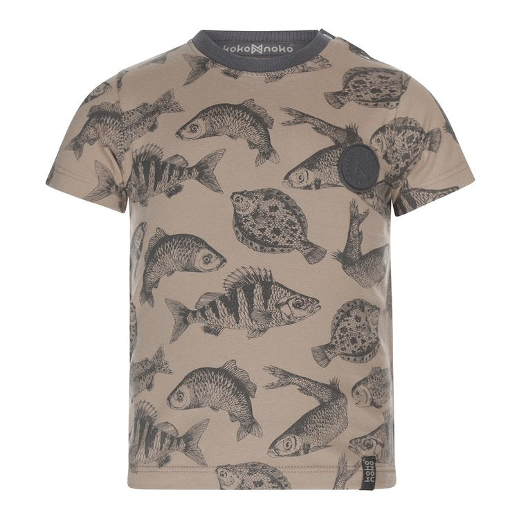  Fish Pattern Kids Shirt