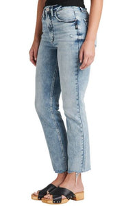 Silver Jeans High Note Straight Crop