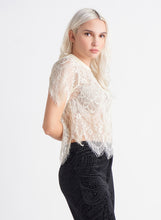 Load image into Gallery viewer, Dex Allover Lace Tee
