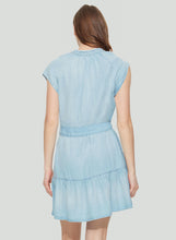 Load image into Gallery viewer, L Dex Tie Waist Mini Dress
