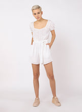 Load image into Gallery viewer, L Dex Eyelet Romper
